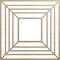 Ekena Millwork Raven Wood Fretwork Pierced Ceiling Medallion, Birch, 40"OD x 14 5/8"ID x 1/4"T CMWP40X40X0250RABI - alternate 1